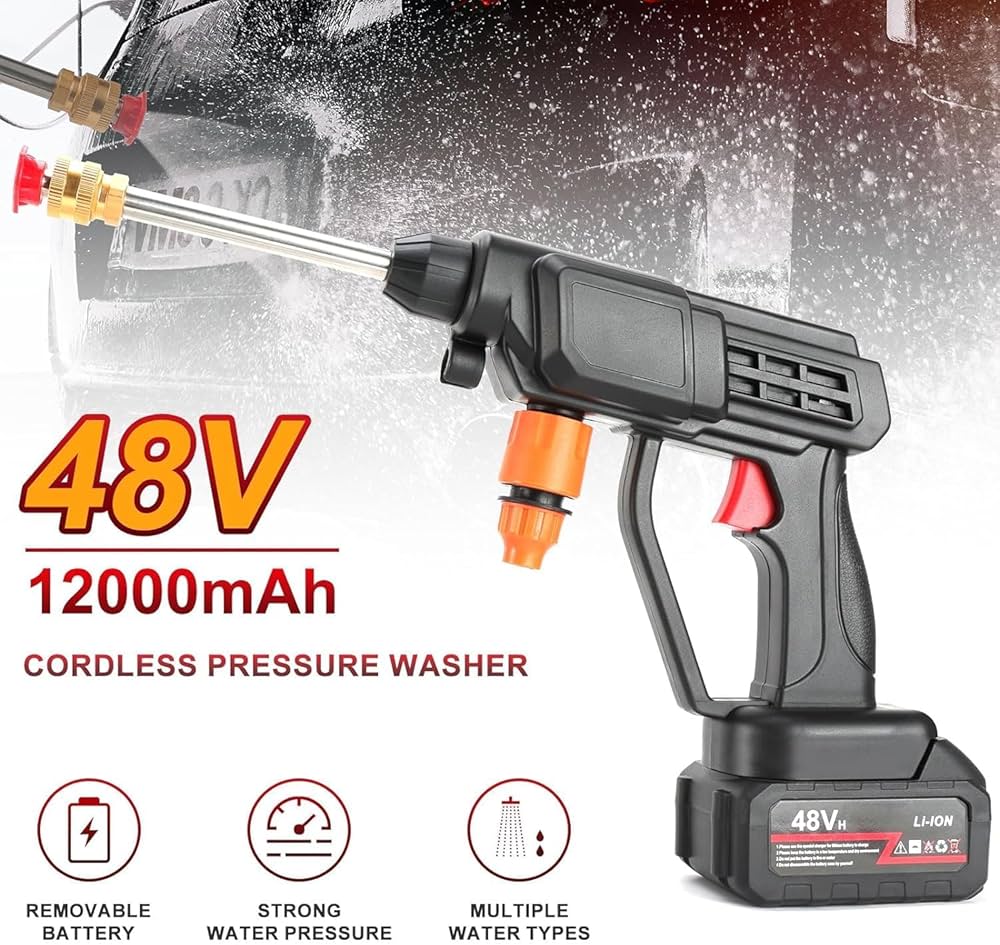 HydroBlaster™ – Cordless High - Pressure Cleaning Gun - airtecx.com