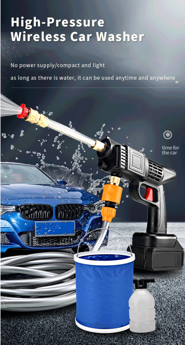 HydroBlaster™ – Cordless High - Pressure Cleaning Gun - airtecx.com