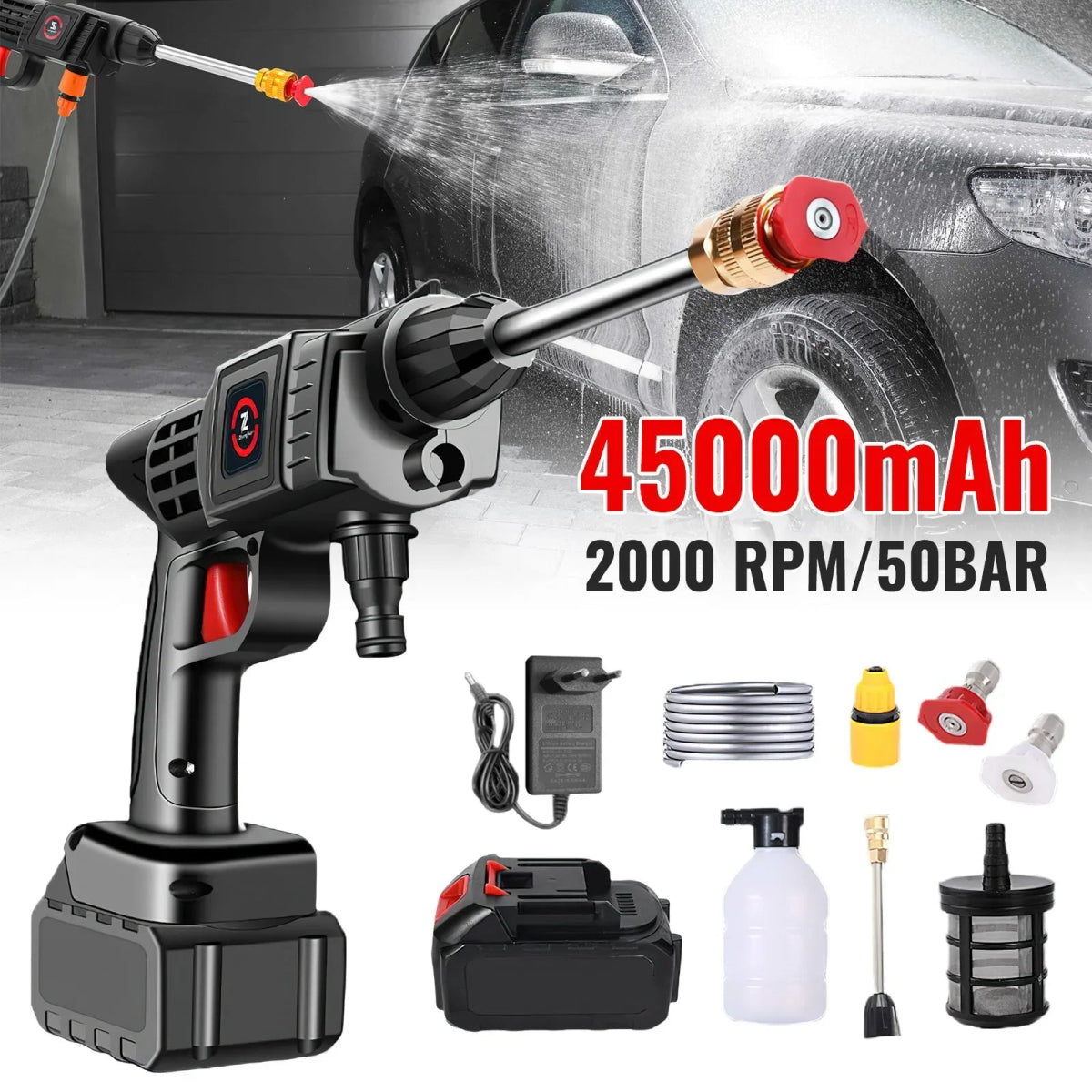HydroBlaster™ – Cordless High - Pressure Cleaning Gun - airtecx.com